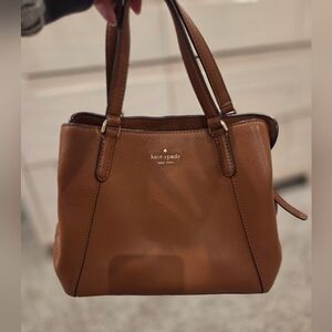Kate Spade Tan Leather Satchel